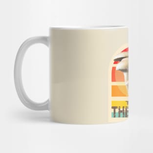 Backyard Trip To the Moon - Retro Colors Mug